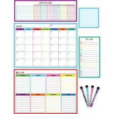 Teacher Created Resources Dry-Erase Task Calendar Set tcr-77405  tcr77405 