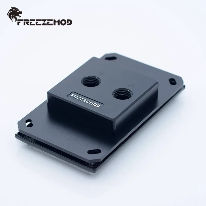 FreezeMod CPU Water Block for AMD RYZEN 3 5 7 9 AM4 AM5 Waterblock Black POM