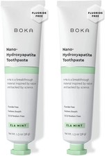 2 Pack Fluoride Free Nano Hydroxyapatite Toothpaste Sensitive Teeth Ela Mint