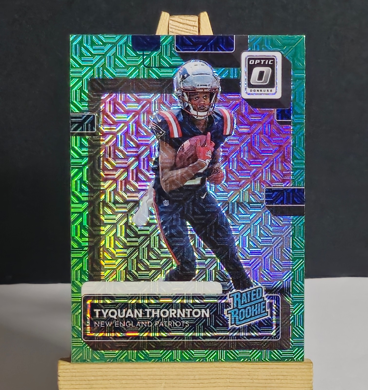 Tyquan Thornton Panini Donruss #P322 Preview Green Mojo Optic