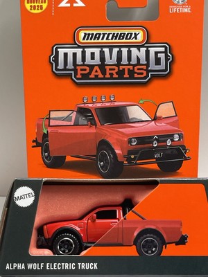 2025 Matchbox Moving Parts ALPHA WOLF ELECTRIC TRUCK | eBay