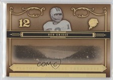 2006 Playoff National Treasures Gold 17/25 Bob Griese #72 HOF 0f6