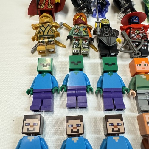 LEGO Ninjago, Minecraft, Atlantis, Rockminers Minifigure Lot! - Picture 10 of 16