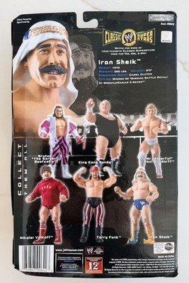 WWE Jakks Classic Superstars Iron Sheik Series 5 Figure New