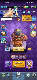 CR/LVL 78 ( 21 CARD 16 LV MAX  45 CARD 15 LV ) 12K TROPHY |181 EMOTE & 20 TOWER
