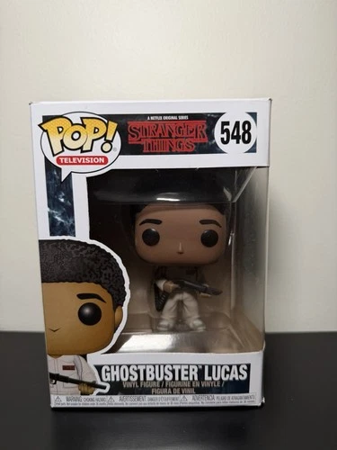 Funko Pop! Vinyl: Stranger Things - Lucas Sinclair (Ghostbusters) #548