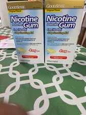 2x Original 4 Mg Nicotine Gum 50 Pieces Stop Smoking comp Nicorette Exp 5/27