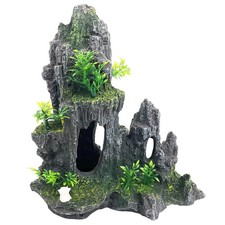 Aquarium Decoration Extra Large and Tall for Fish Tank Rock Thematic Ornament...