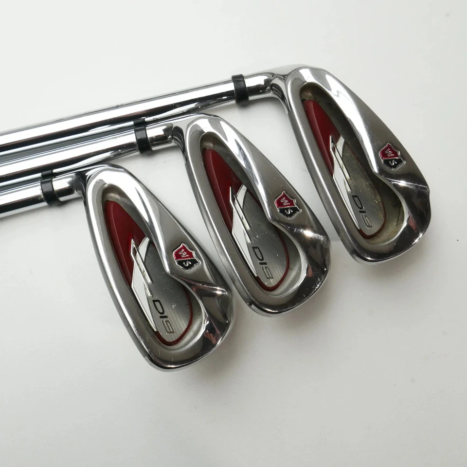 Used Wilson Di9 Iron Set / 4 - PW / Uniflex / Left-Handed - Image 3 of 4