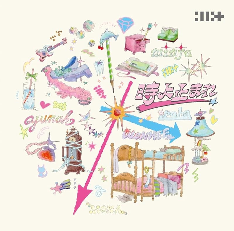 ILLIT-Toki Yo Tomare-JAPAN Single-CD+Booklet+Card+Sticker UPCH-6044