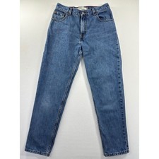 Vintage Y2K Levi's 550 Relaxed Tapered Mom Jeans Women 10 M Blue Denim High Rise