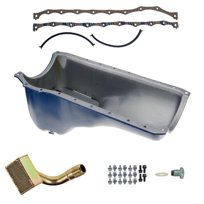 CJ Classics Front Sump Oil Pan Kit Blue Mustang 351C 1970-1973