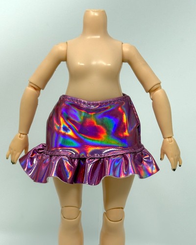 Rainbow High Shimmers Violet Willow Fashion Doll Outfit Metallic Mini Skirt