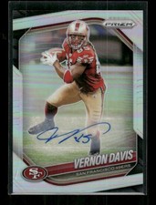 Vernon Davis - 2025 Prizm Football - Silver Prizm Auto