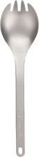 Snow Peak SCT-004 Titanium Spork, Lightweight, Compact for Camping/Backpacking,