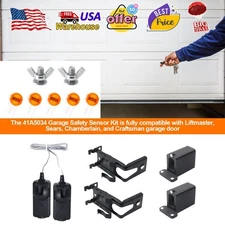 41A5034 Garage Door Sensor Sun Shield kits for Craftsman Chamberlain Liftmaster