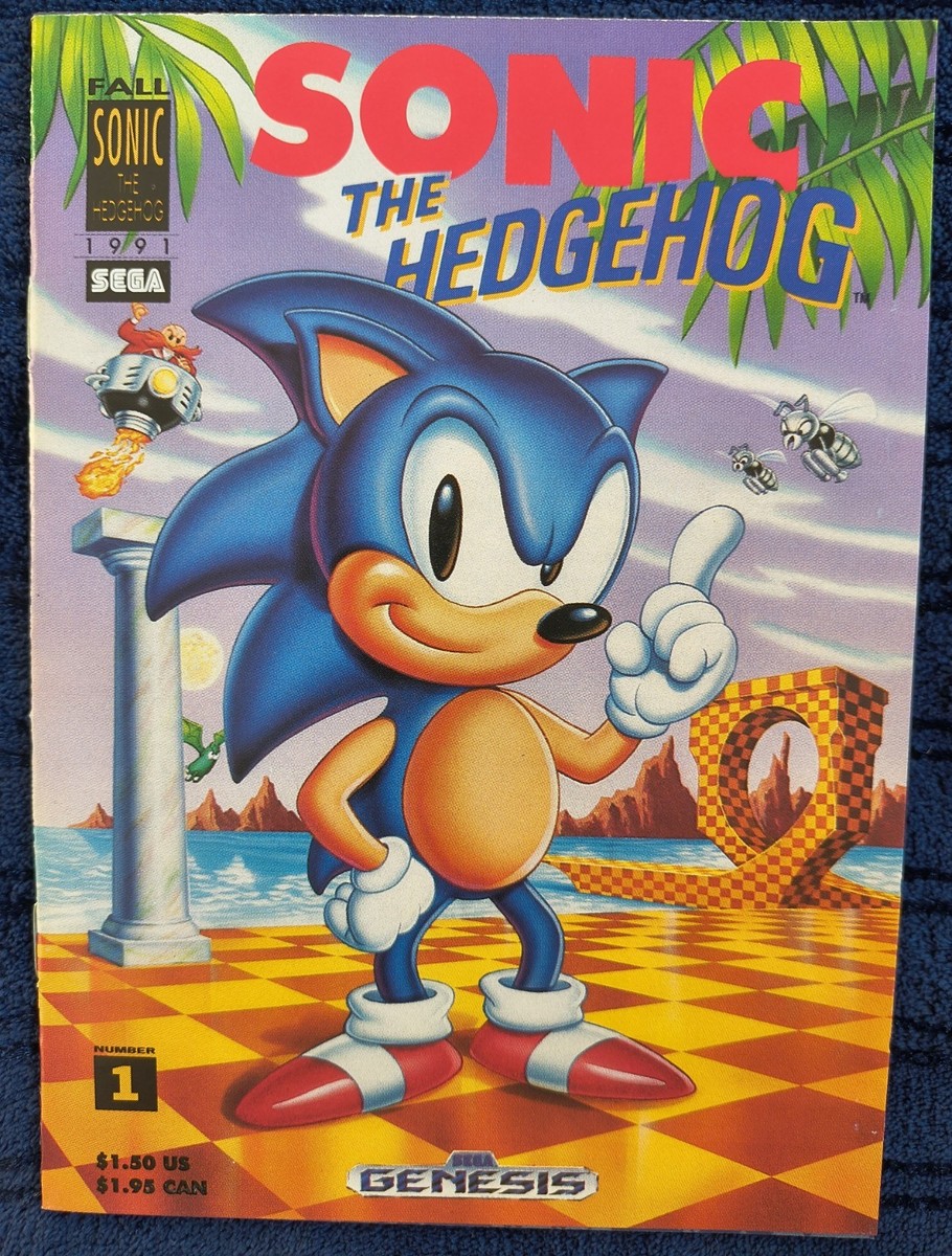 Sonic The Hedgehog Mini #1 NM+ or Better 1st Appearance of Sonic