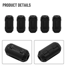 Reliable Noise Suppression on AC Power Lines with Clip On Ferrite Core