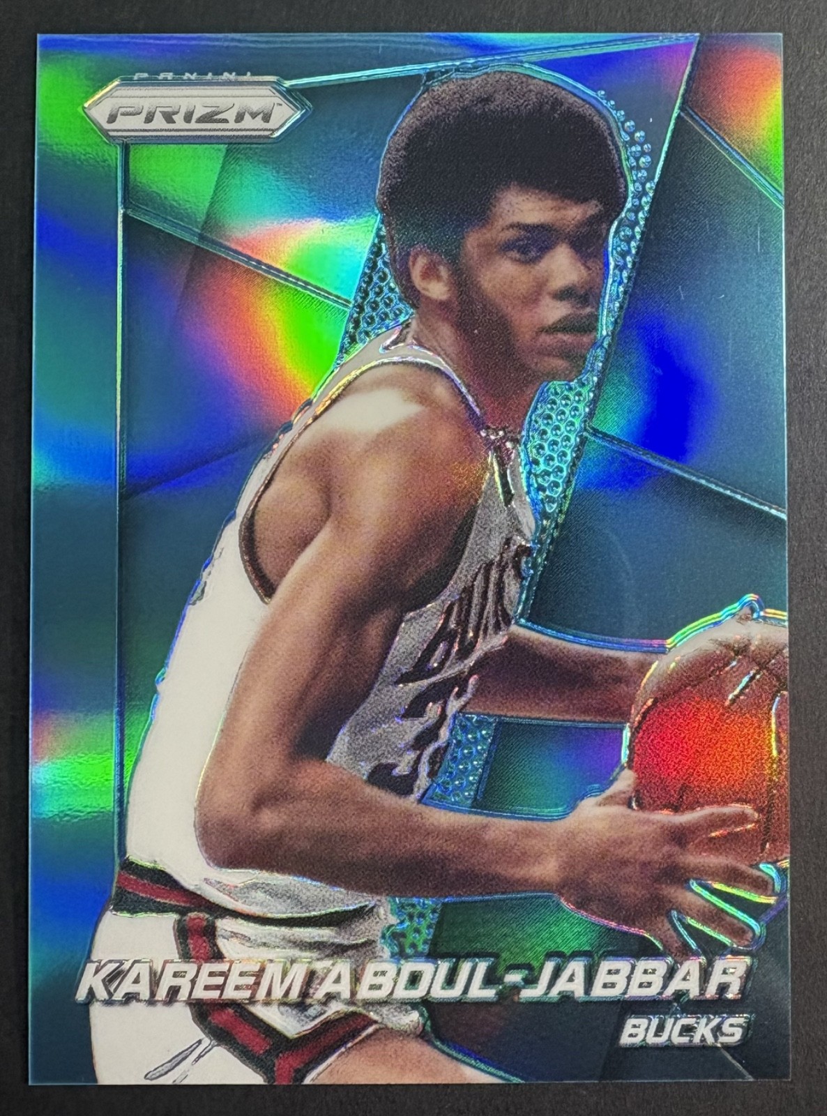 2014-15 KARREM ABDUL-JABBAR Panini Prizm Light Blue Prizm Card #173, Serial #/49