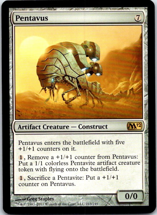 Magic 2012 (M12) Pentavus #213 Magic English MTG LP