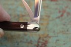 Vintage Western USA #W244 Rose Wood 3 Blade Stockman Knife Stainless Steel NIB — photo 6