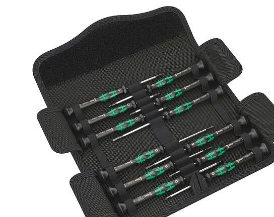 Screwdriver: Precision-Set; Precision; Kraftform Micro - WERA.MS12SB1 | EU Stock-image