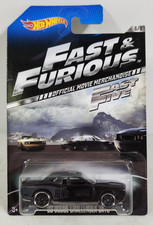 Hot Wheels Fast ＆ Furious Fast Five '08 Dodge Challenger SRT8 Black Car Toy NEW