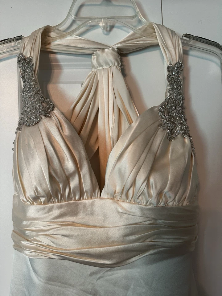 Bridal Gown Bought At A Boutique In Naples Florida, Size 4.  Used. - Image 4 of 4