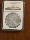 American Silver Eagle 1 oz .999 2015, MS 70, NGC