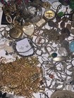 JUNK DRAWER LOT Estate Clean Out Vintage Coins Jewelry Sterling In Box Crystals — photo 10