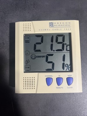 Oregon Scientific EMR963H Cable Free Wireless Remote Thermo Sensor Multi Channel