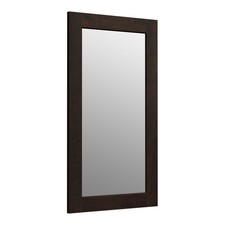 KOHLER 99666-1WB Poplin 35.5" x 20.5" Rectangular Framed Mirror, Claret-----
