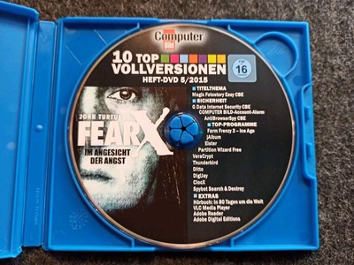Fear X - Im Angesicht der Angst (DVD ohne Cover - Computer Bild) guter Zustand !