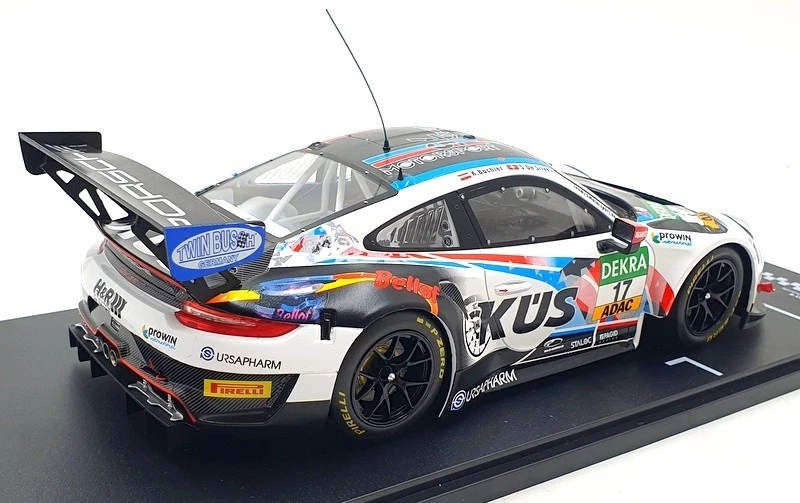 IXO 1/18 Scale Diecast LEGT18051 - Porsche 911 GT3 R ADAC GT 2020 #17 - Image 2 of 4