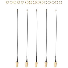 5pcs Connector Antenna WiFi Pigtail SMA Female to IPX Extension Cable 15cm F1Y3