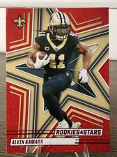 2025 Panini Rookies & Stars - Red Alvin Kamara #95 New Orleans Saints
