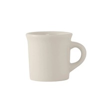 Tuxton China Inc Reno/Nevada 9 oz. American White/Eggshell Canton Mug - 3 Doz