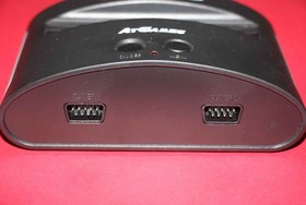 Sega MegaDrive Classic Game Console with 2 controllers, power supply and cables.