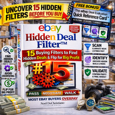 The eBay Hidden Deal Filter | 15 Buying Filters | Find Deals Others Miss on eBay