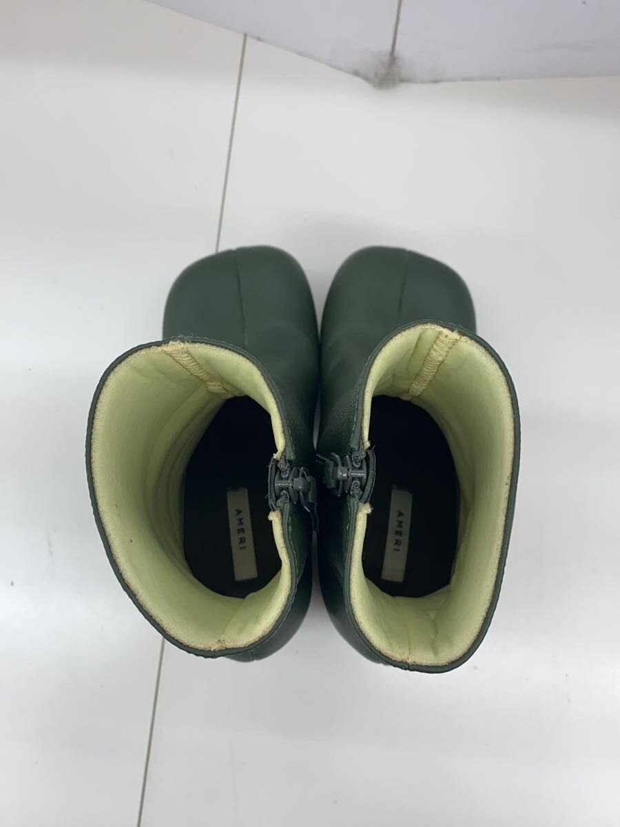 Ameri Boots Voluminous Toe Platform Boots S Grn L… - image 3