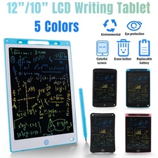LCD Writing Tablet Electronic Drawing Notepad Doodle Board Kids Office w/ Pen