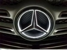 Illuminated Led Light Grille Star Emblems Badge For Mercedes Benz 2011-2016