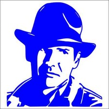 Harrison Ford Dr. Henry Walton Vinyl Decal / Sticker 2(TWO) Pack