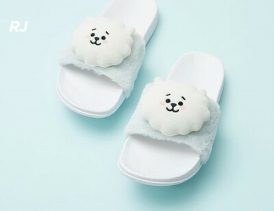 BT21] Character Slippers Daily Fluffy 