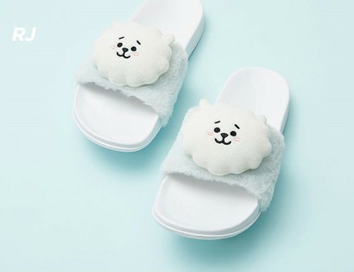 [BT21] Character Slippers Daily Fluffy 