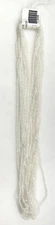 10 Strand Hank of 10/0 Seed Beads - Crystal White