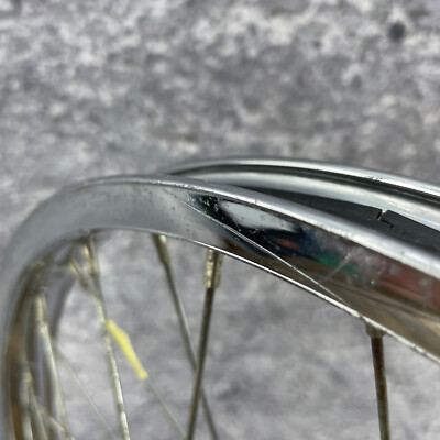 Araya 7X BMX Front Wheel Chrome Hub Rim Vintage 20 36 Hole 80s 36h