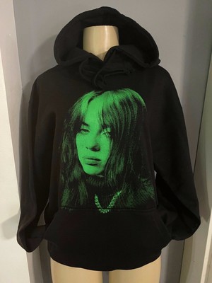 billie eilish green hoodie