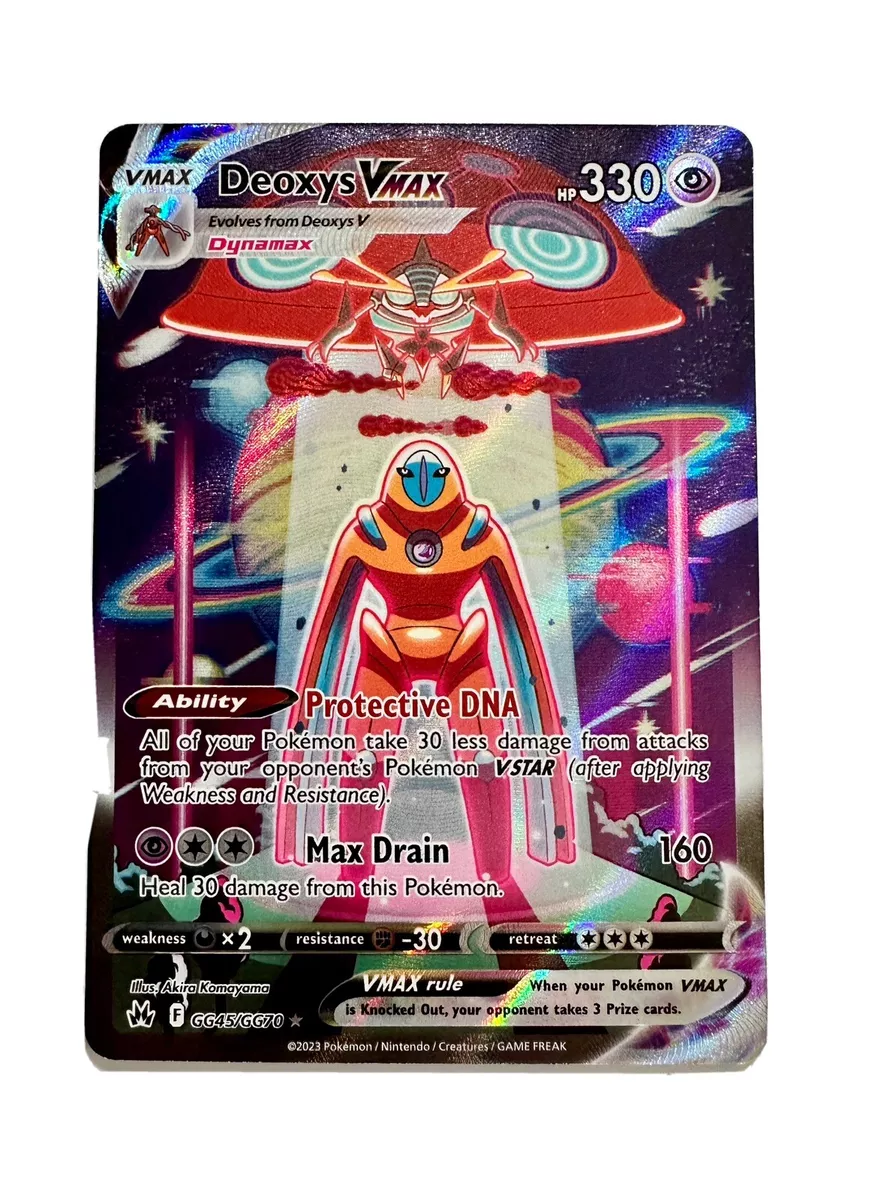 Deoxys VMAX (Galarian Gallery) GG45/GG70 - Crown Zenith