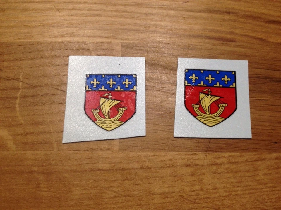 Transfert blason "Ville de Paris " pour camion Pompiers JRD Simca & 2CV - Photo 1/1